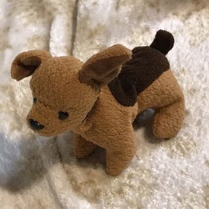 Ty Plush Beanie Baby - TUFFY the Dog - 1996 Rare-Retired